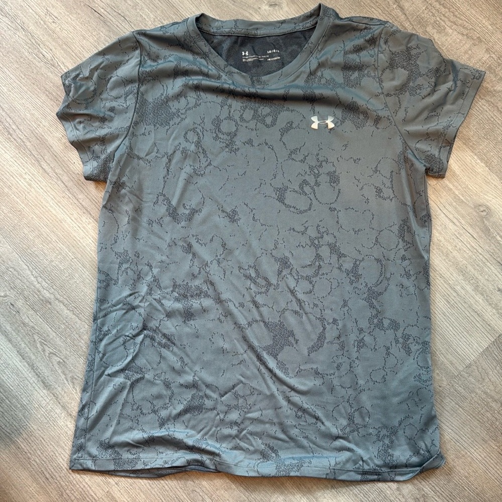LG Gray Fitted Polo T-Shirt